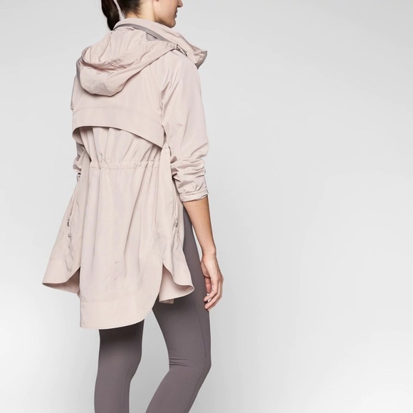 athleta trench coat